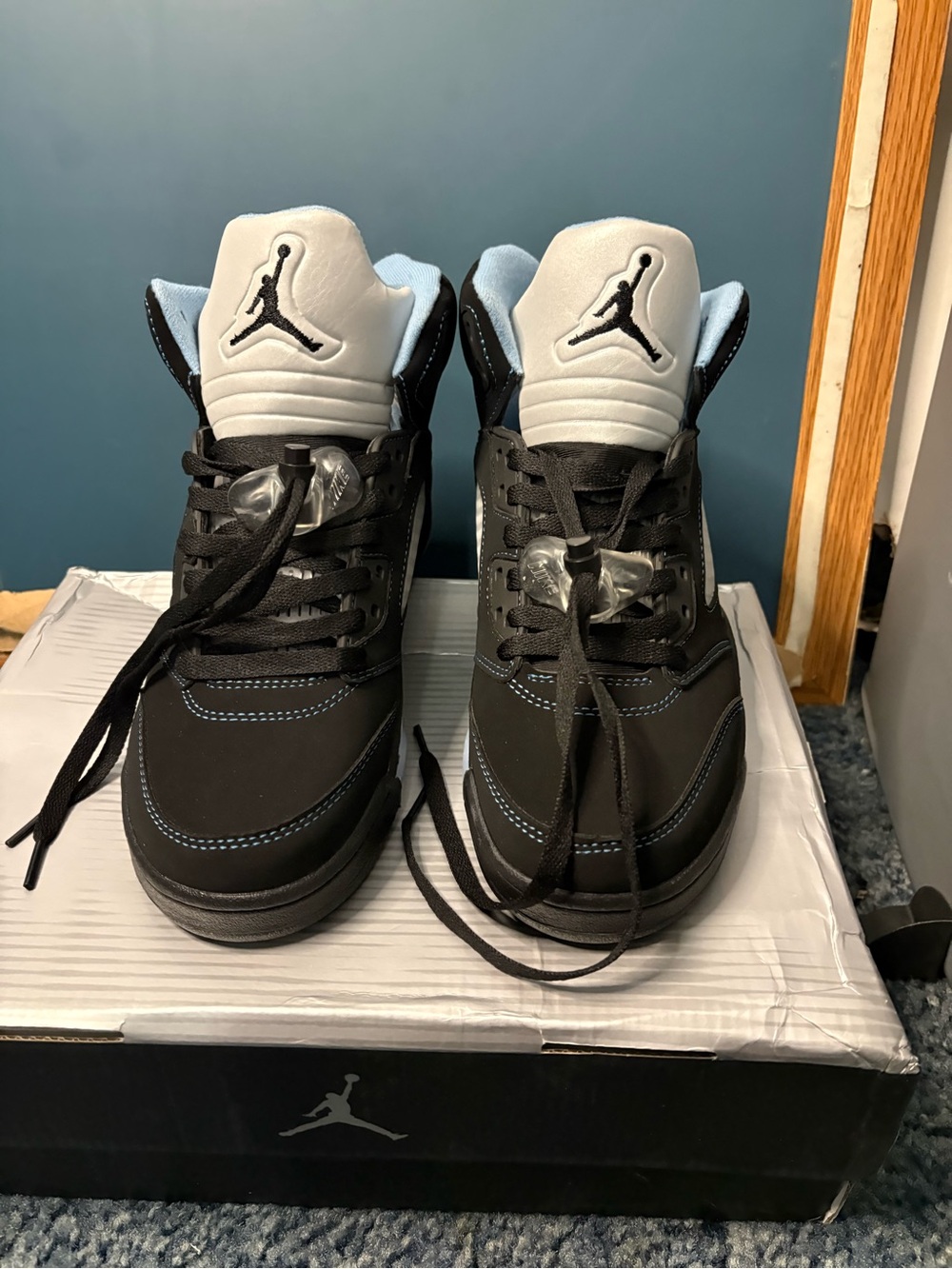 Air Jordan 5 Black Carolina
